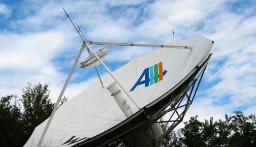 AI³ Project Parabolic Antenna Decommissioned