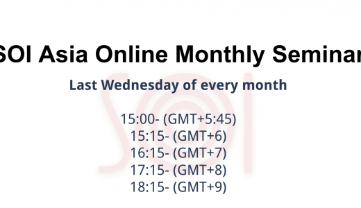 Summary Report: SOI Asia Monthly Online Seminar