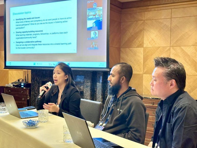 Exploring Pathways for Inclusive Internet Governance at APAN 60