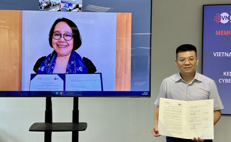 Keio and VNNIC Sign MoU to Strengthen Collaboration in Vietnam