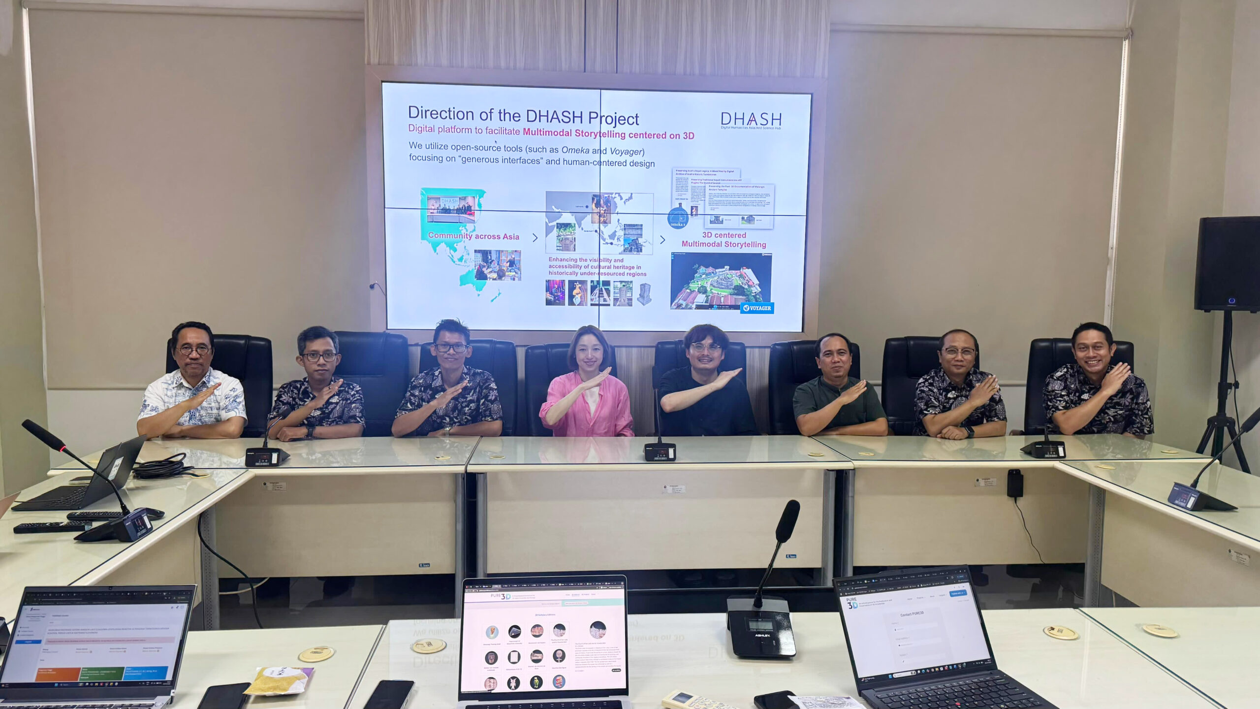 Keio and UB Team Meeting to Strengthen Open Science for Cultural Heritage Preservation